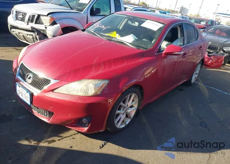 2011 Lexus Is 250 from USA, damaged, VIN JTHBF5C23B5135902